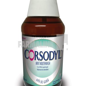 Corsodyl Mint Apa de gura clorhexidina 0.2%
