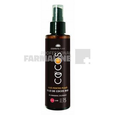 Cosmetic Plant COCOS Ulei de plaja cu ulei de cocos bio SPF15 150 ml