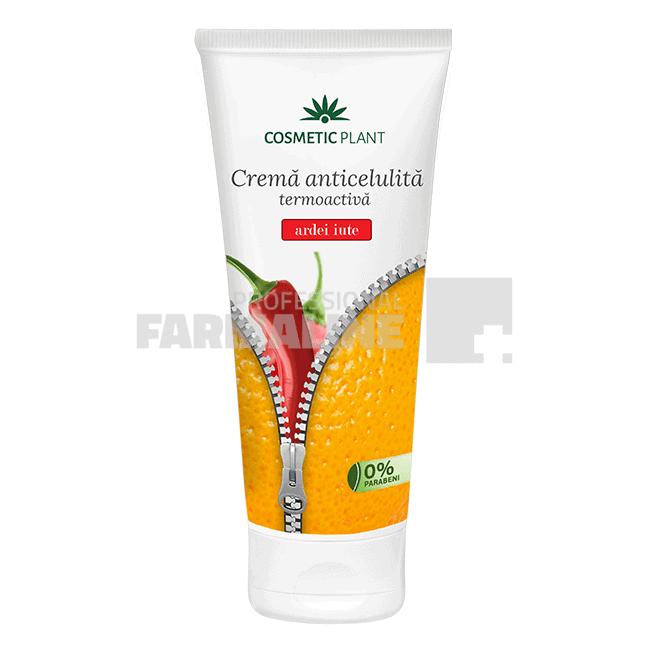 Cosmetic Plant Crema anticelulitica termoactiva cu ardei iute 200 ml