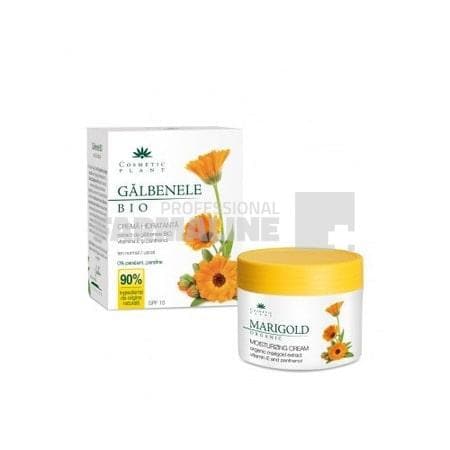 Cosmetic Plant Crema hidratanta cu galbenele - 50ml 1 Cosmetic Plant Crema hidratanta cu galbenele, vitamina A si E si panthenol 50 ml