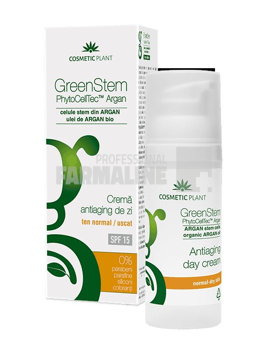 Cosmetic Plant GreenStem Crema antiaging de zi matifianta ten normal mixt SPF15 50 ml 1 Cosmetic Plant GreenStem Crema antiaging de zi matifianta ten normal mixt SPF15 50 ml