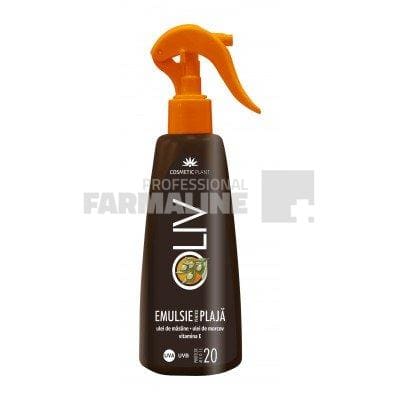 Cosmetic Plant OLIV Emulsie plaja cu ulei de morcov si masline SPF20 200 ml