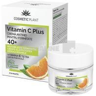 Cosmetic Plant Vitamin C Plus Pachet Crema antirid 40+ 50 ml + Apa Micelara 150 ml
