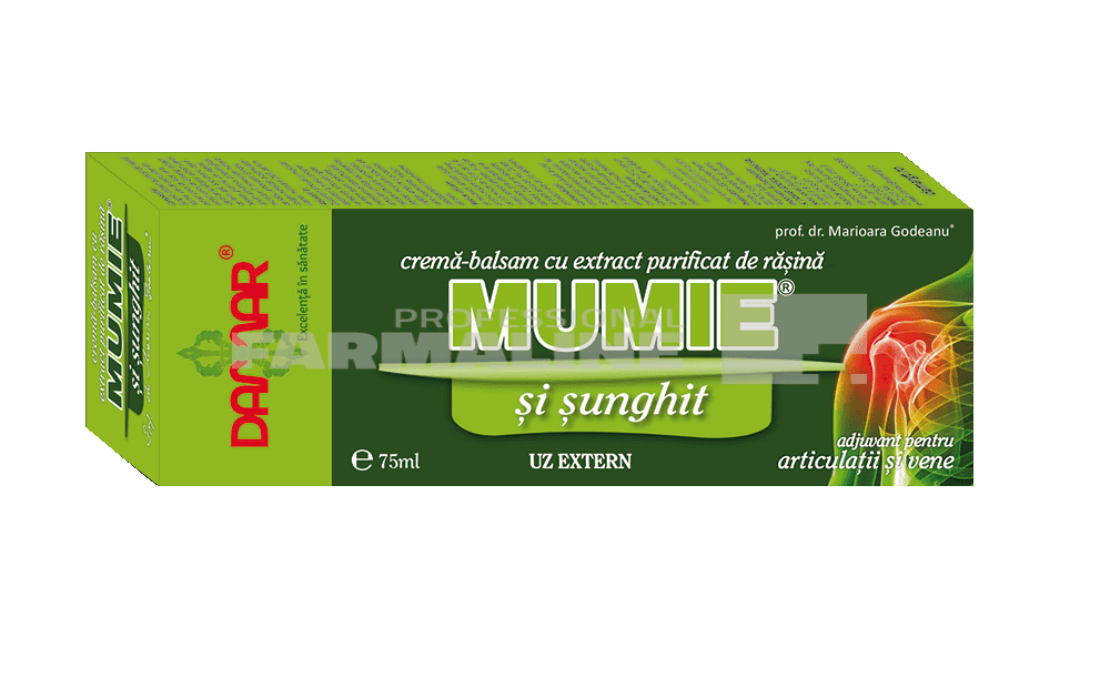 Crema-Balsam cu Extract purificat de rasina Mumie si Sunghit 75 ml 1 Crema-Balsam cu Extract purificat de rasina Mumie si Sunghit 75 ml