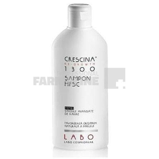 Crescina Re-Growth 1300 HFSC Sampon impotriva caderii parului avansate pentru barbati 200 ml