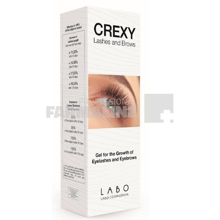 Crexy Gel pentru cresterea genelor si sprancenelor 8 ml