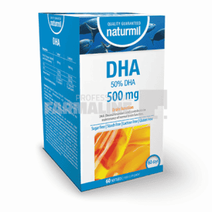 DHA 50% 500 mg 60 capsule gelatinoase moi