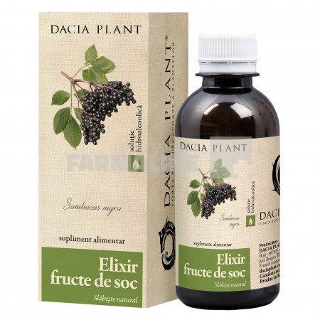 Dacia Plant Extract Elixir din Fructe de Soc hidroalcoolic 200 ml