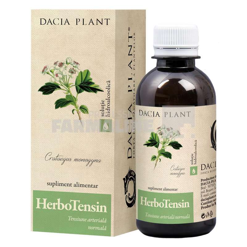 Dacia Plant Herbotensin Tinctura 200ml