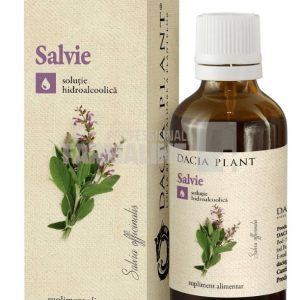Dacia Plant Tinctura salvie solutie hidroalcoolica 50 ml