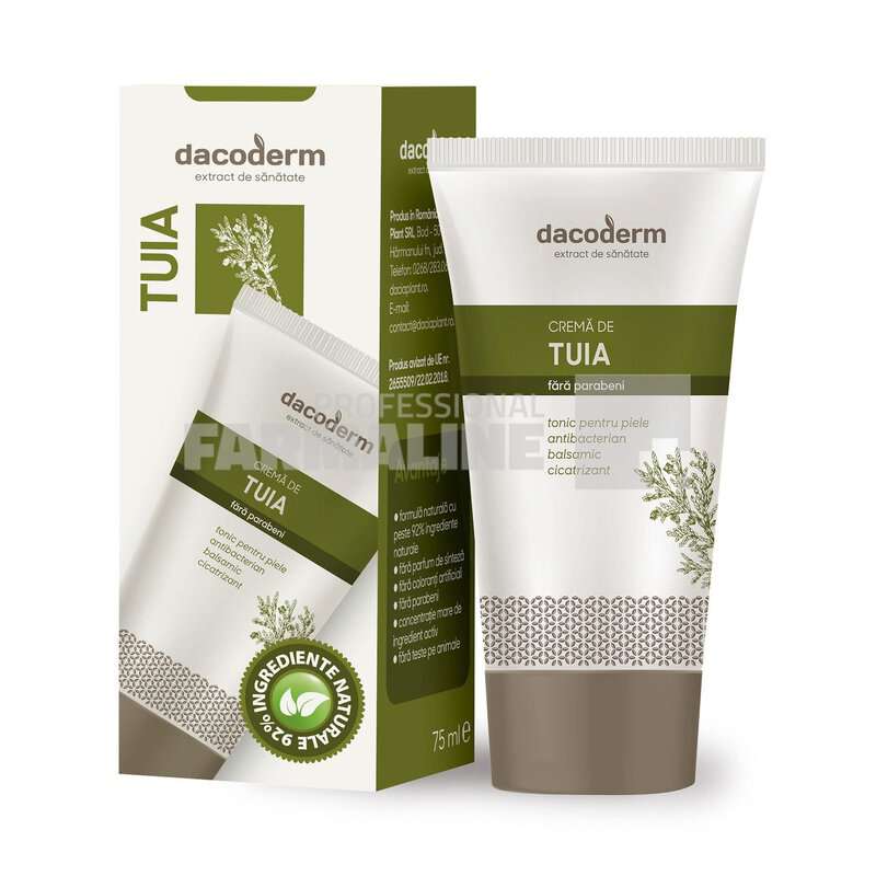 Dacoderm Crema de tuia 75 ml