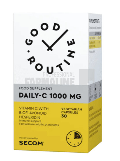 Daily C 1000 mg - Good Routine 30 capsule 1 Daily C 1000 mg - Good Routine 30 capsule
