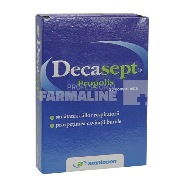 Decasept Propolis 20 comprimate