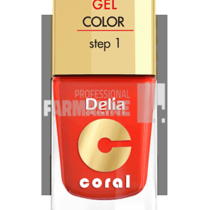 Delia Coral Hybrid Gel Color step 1 Lac unghii 14