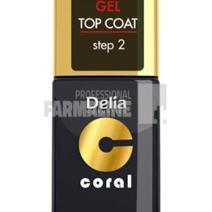 Delia Coral Hybrid Gel Top coat step2 11 ml
