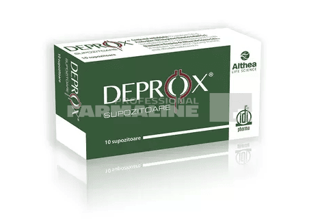 Deprox 10 supozitoare 1 Deprox 10 supozitoare