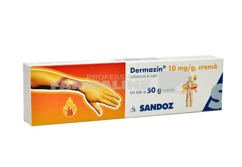 Dermazin crema 10 mg/g 50 g 1 Dermazin crema 10 mg/g 50 g