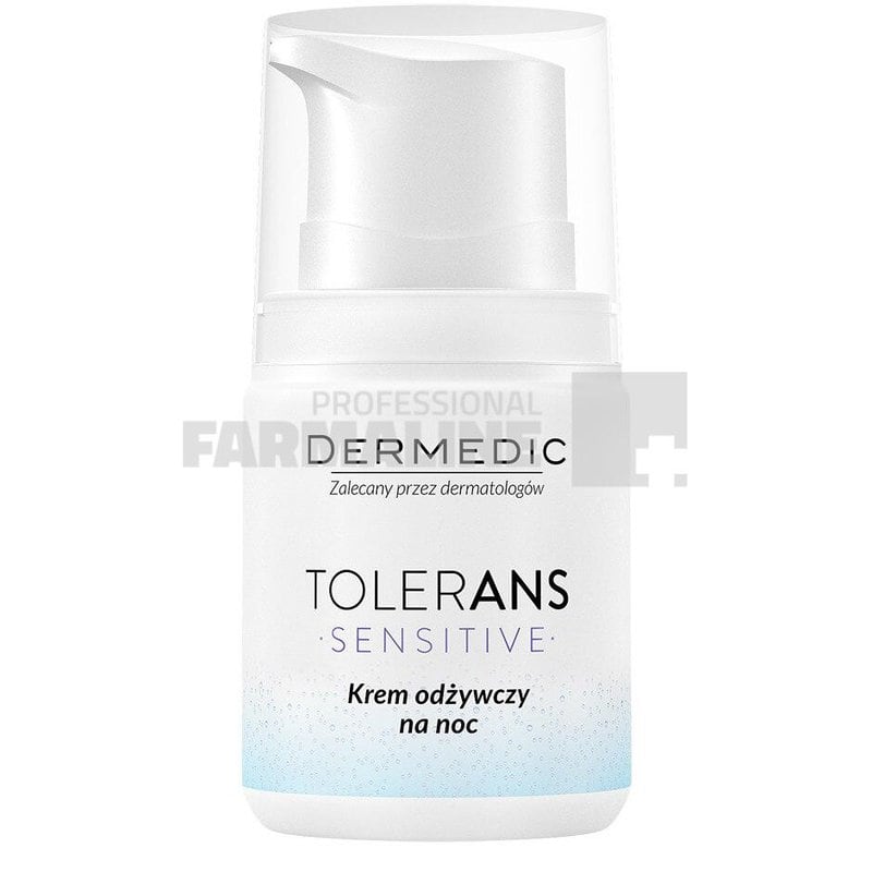 Dermetic Tolerans Crema hidratanta calmanta de noapte 55 g
