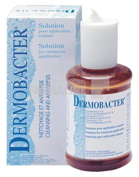 Dermobacter solutie cutanata 300 ml 1 Dermobacter solutie cutanata 300 ml