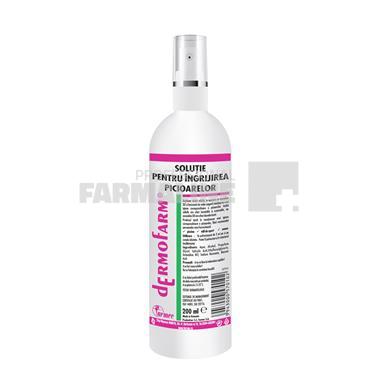 Dermofarm Solutie spray pentru ingrijirea picioarelor 200 ml