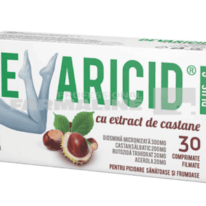 Devaricid Plus C cu extract de castane 30 comprimate