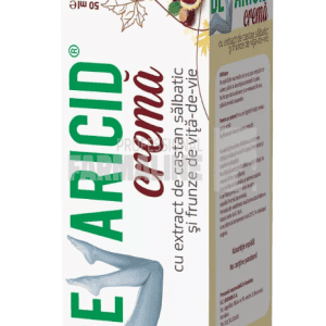 Devaricid crema cu extract de castan salbatic si frunze de vita de vie 50 g