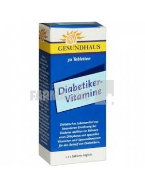 Diabetiker - Vitamine 30 comprimate