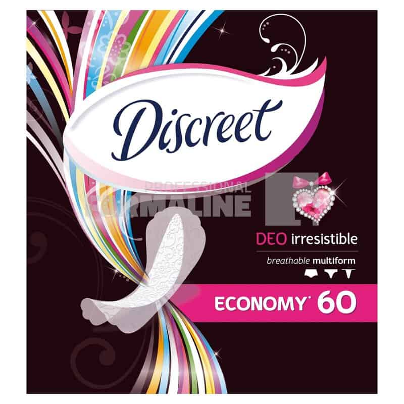 Discreet Deo Irresistible Multiform Absorbante zilnice 60 bucati