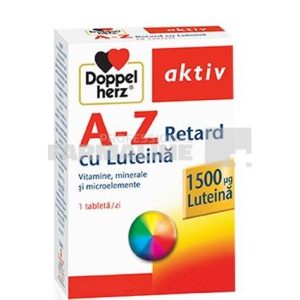 Doppelherz Aktiv A-Z Retard cu luteina 60 comprimate