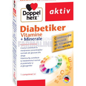 Doppelherz Aktiv Diabetiker 30 comprimate