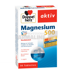 Doppelherz Aktiv Magneziu 500 mg 30 comprimate