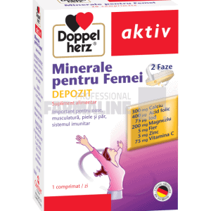 Doppelherz Aktiv Minerale pentru femei 30 comprimate