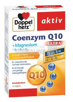 Doppelherz Coenzym Q10 Extra + Mg + B1 + B5 + B6 30 capsule