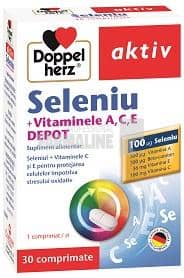 Doppelherz Depot Aktiv Seleniu + Vitaminele A