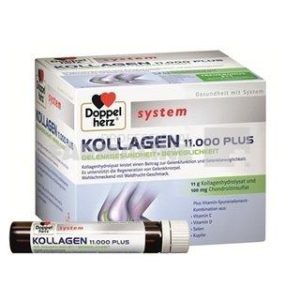 Doppelherz System Kollagen 11.000 plus 10 flacoane