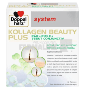 Doppelherz System Kollagen Beauty Plus 10 flacoane