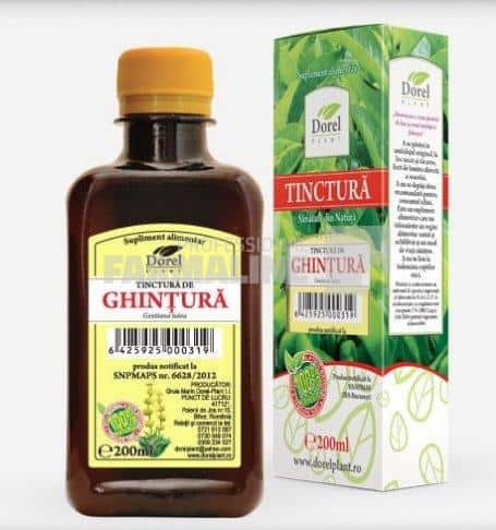 Dorel Plant Ghintura Tinctura 200 ml 1 Dorel Plant Ghintura Tinctura 200 ml