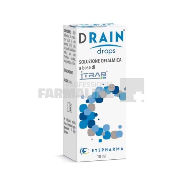 Drain Drops Solutie oftalmica 10 ml