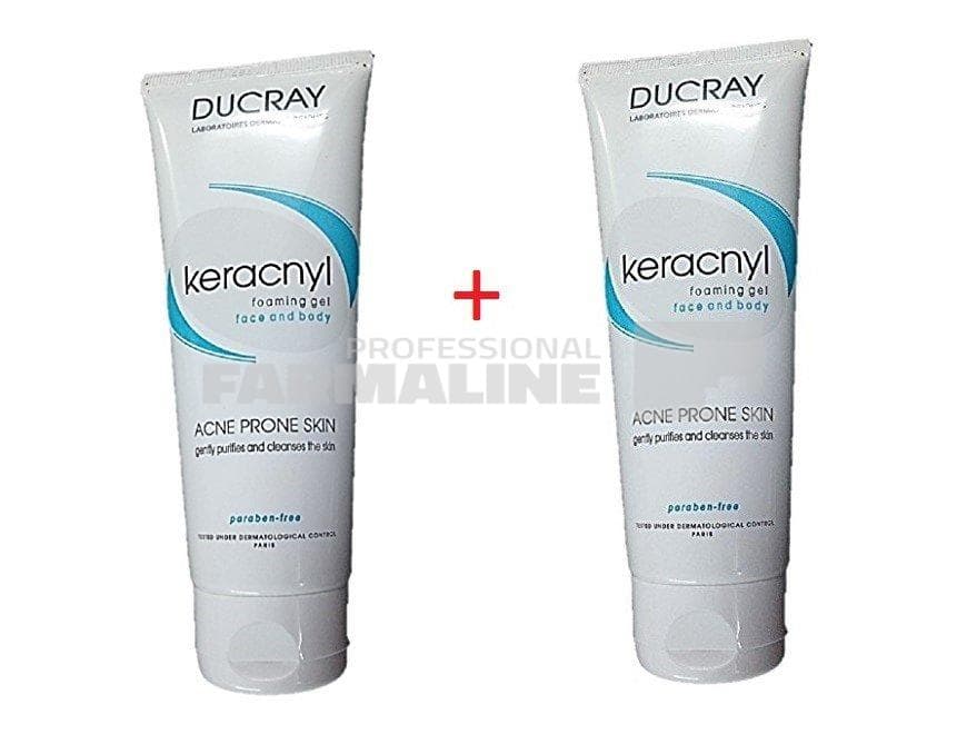 Ducray Keracnyl Gel spumant de purificare 200 ml 1 + 1 50% din al II lea 1 Ducray Keracnyl Gel spumant de purificare 200 ml 1 + 1 50% din al II lea