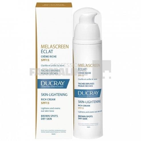 Ducray Melascreen Eclat Riche Crema SPF 15 40 ml