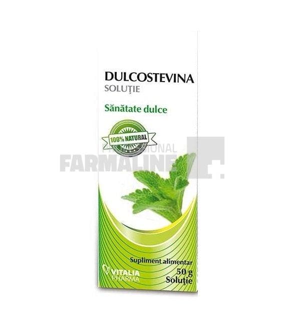 Dulcostevina Solutie indulcitor din stevie 50 g 1 Dulcostevina Solutie indulcitor din stevie 50 g
