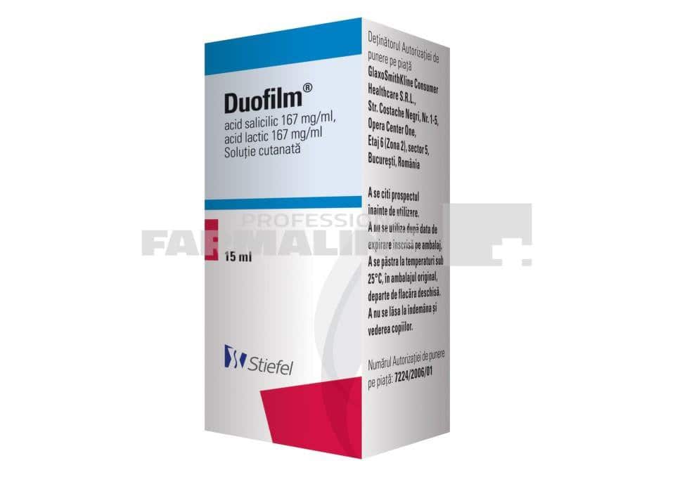 Duofilm Solutie cutanata 15 ml 1 Duofilm Solutie cutanata 15 ml