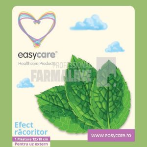 Easy Care Plasture antireumatic cu mentol 12 cm x 18 cm
