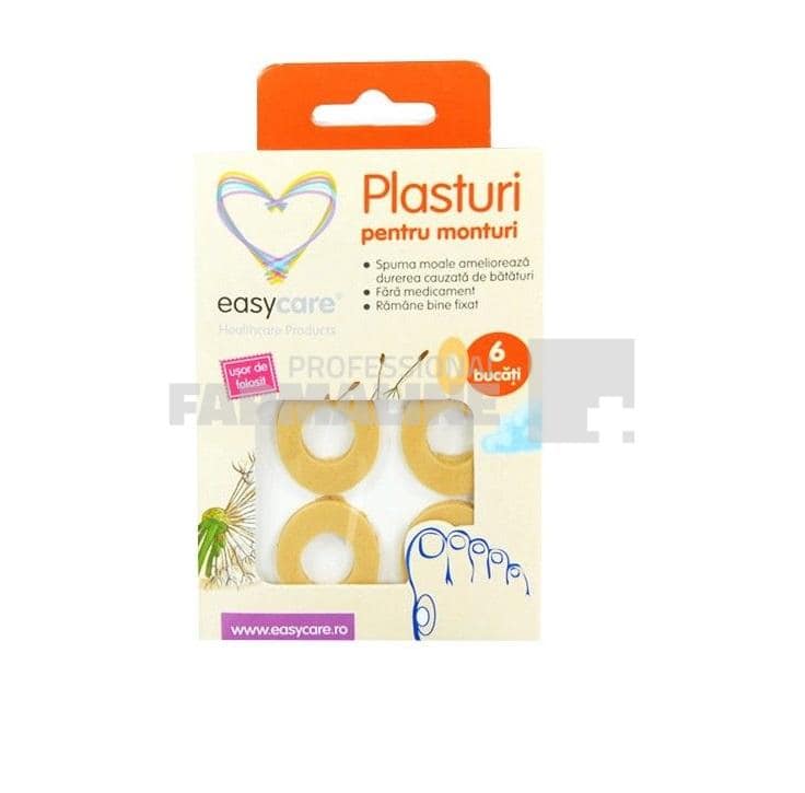 EasyCare Plasturi pentru monturi 6 bucati 1 EasyCare Plasturi pentru monturi 6 bucati