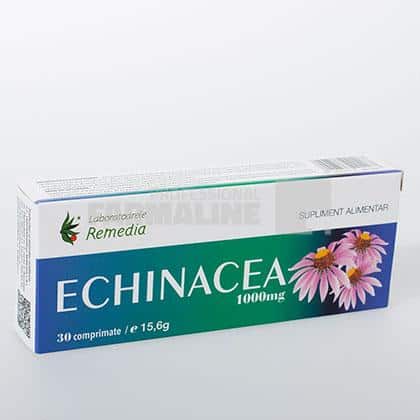 Echinacea 1000 mg 30 comprimate