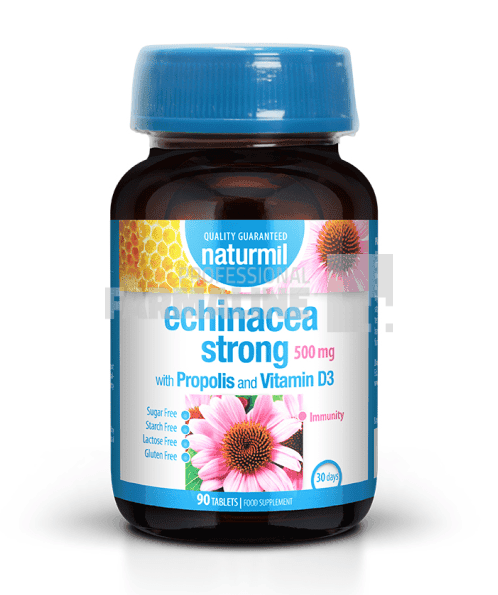 Echinacea Strong 500 mg 90 tablete 1 Echinacea Strong 500 mg 90 tablete