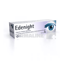 Edenight unguent oftalmic hipertonic 5 g