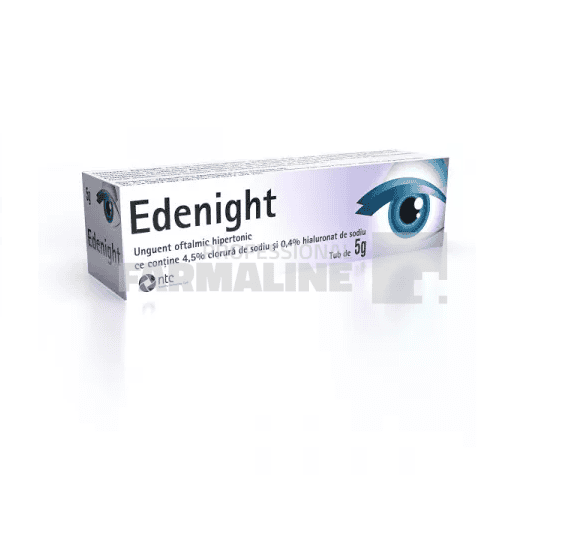 Edenight unguent oftalmic hipertonic 5 g 1 Edenight unguent oftalmic hipertonic 5 g