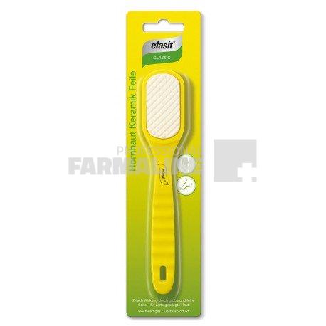 Efasit Classic Pila dubla din ceramica pentru calcaie