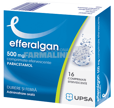 Efferalgan 500 mg 16 comprimate 1 Efferalgan 500 mg 16 comprimate